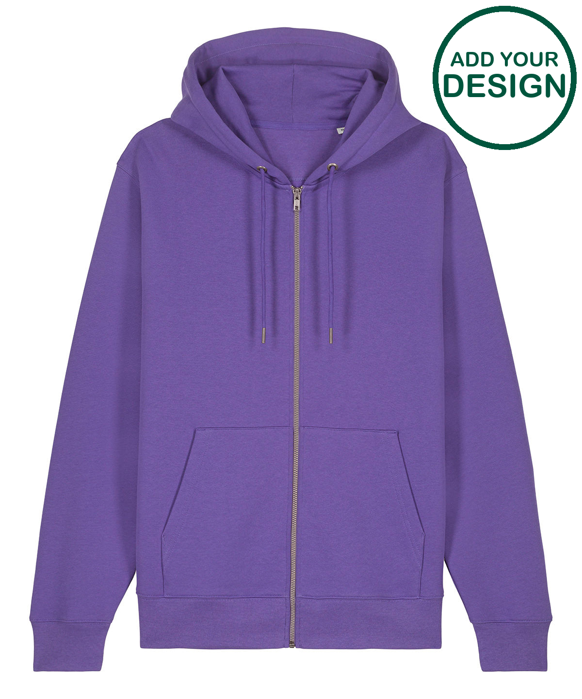 Unisex Cultivator 2.0 iconic zip-thru hoodie sweatshirt (STSU179)