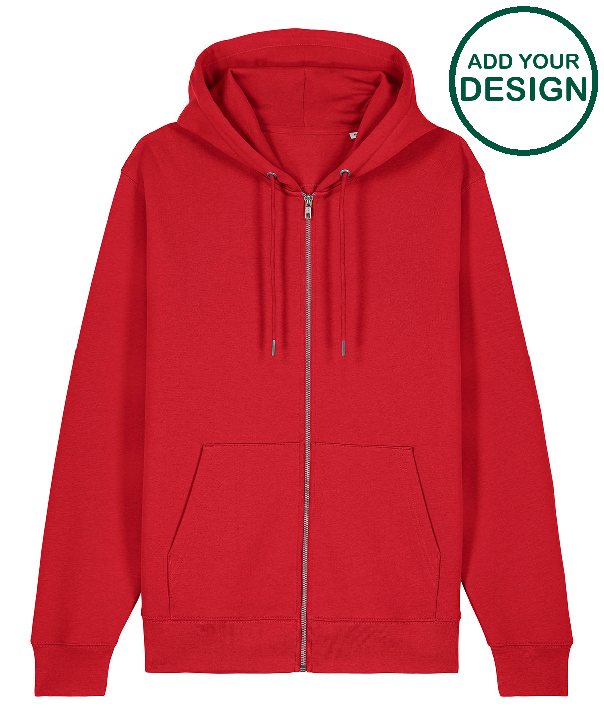 Unisex Cultivator 2.0 iconic zip-thru hoodie sweatshirt (STSU179)