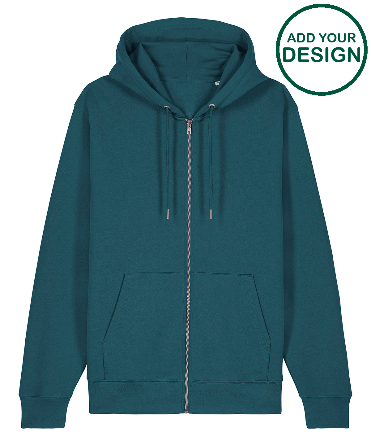 Unisex Cultivator 2.0 iconic zip-thru hoodie sweatshirt (STSU179)