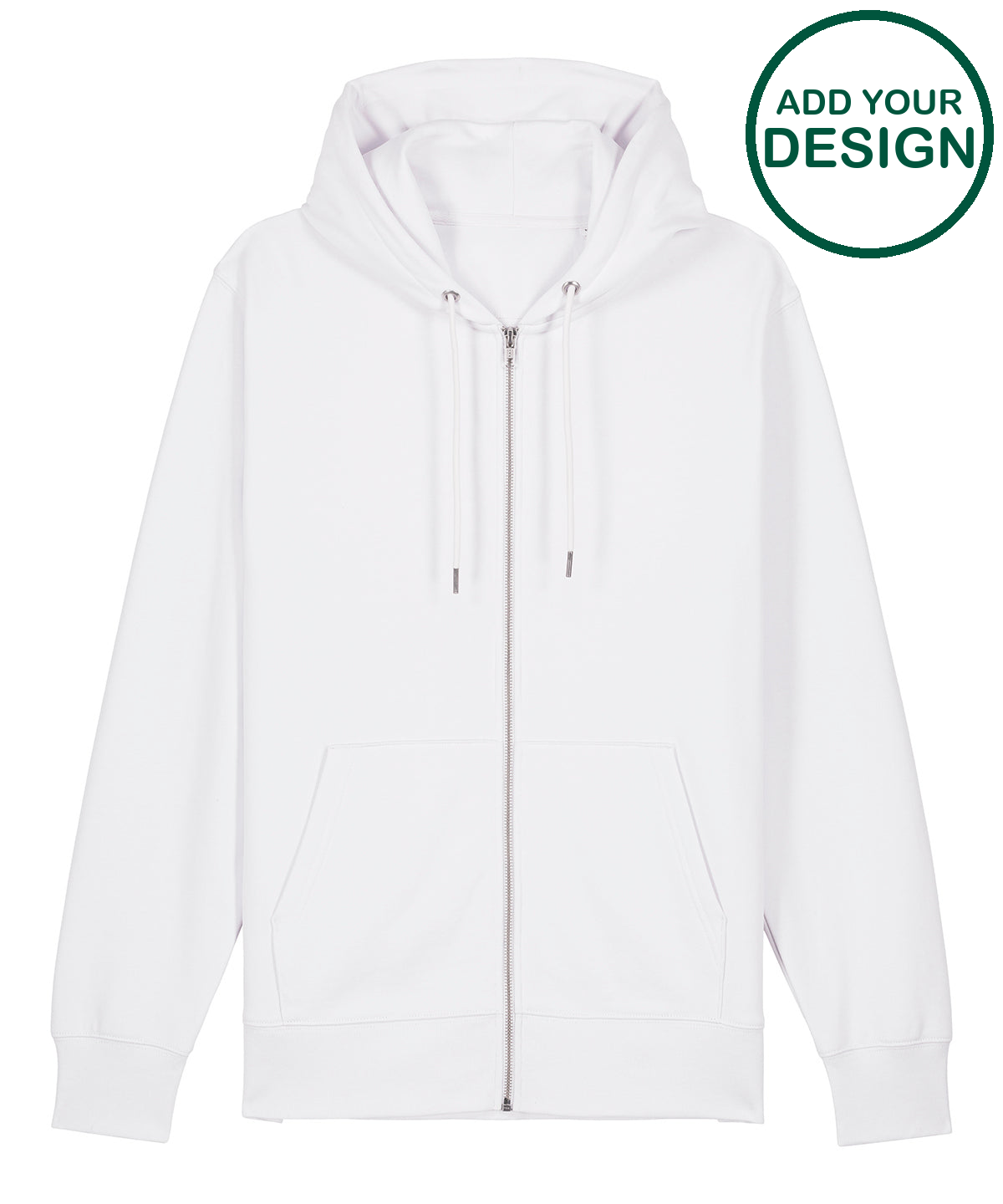 Unisex Cultivator 2.0 iconic zip-thru hoodie sweatshirt (STSU179)