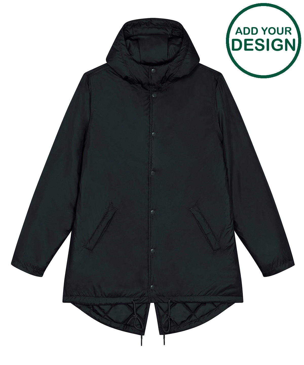 Unisex padded parka jacket (STJU841)