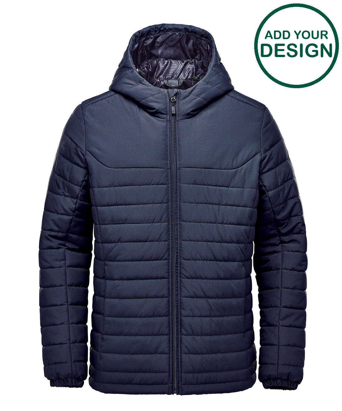 Nautilus quilted hooded jacket