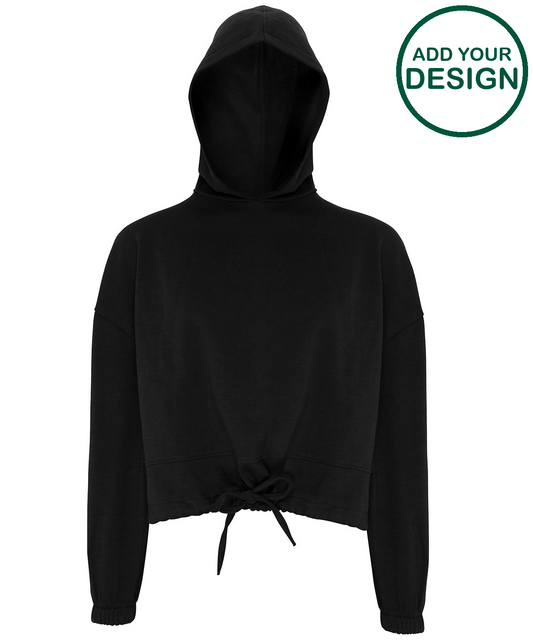 Women's TriDri® cropped oversize hoodie