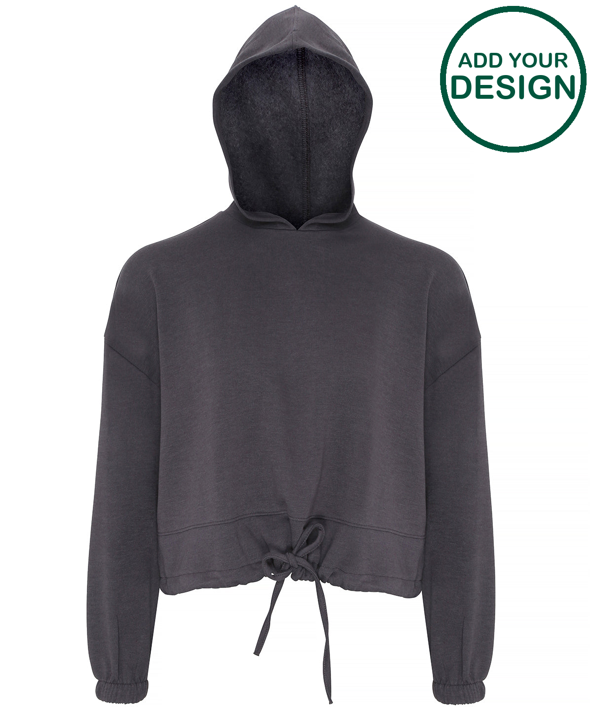 Women's TriDri® cropped oversize hoodie