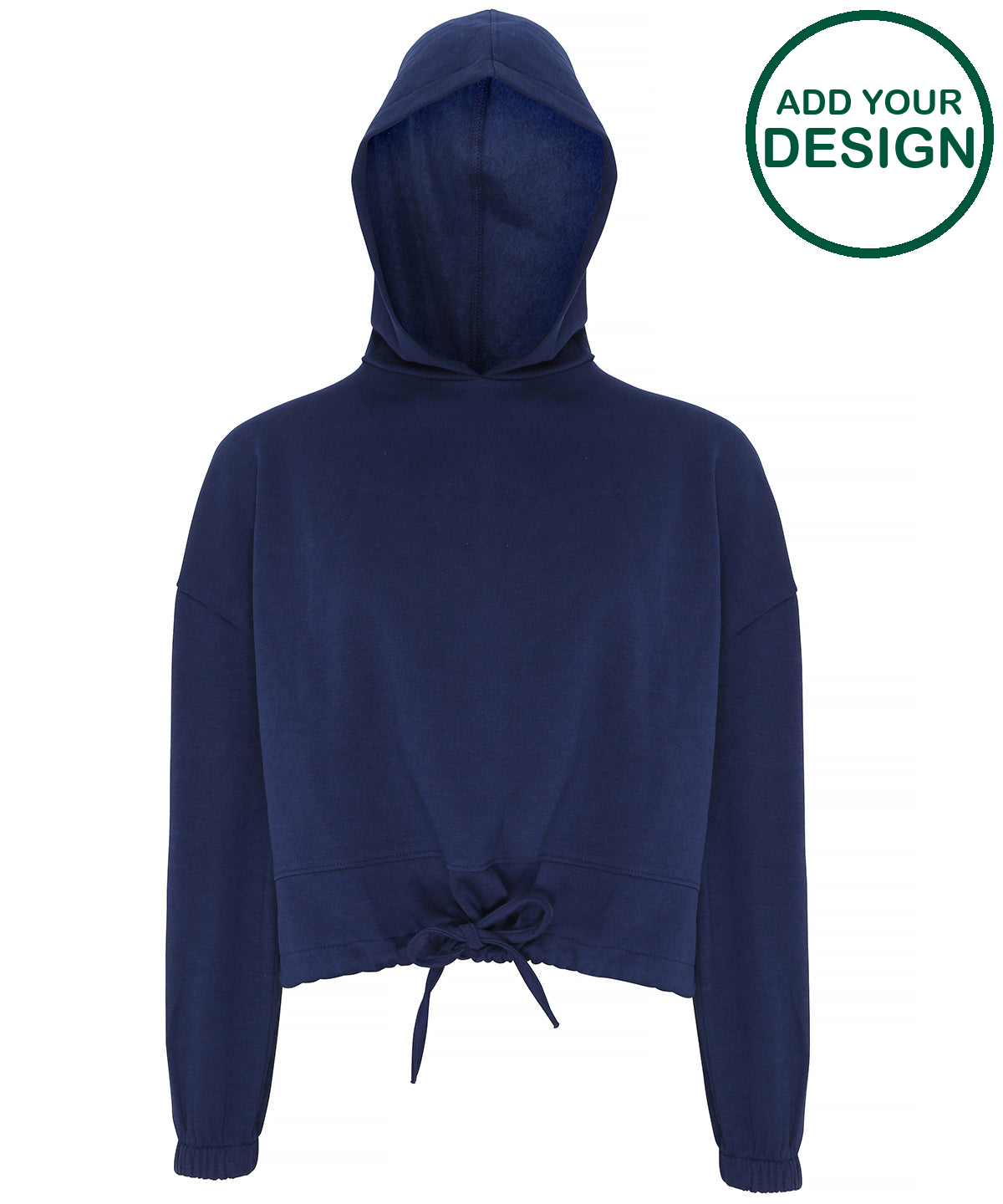 Women's TriDri® cropped oversize hoodie