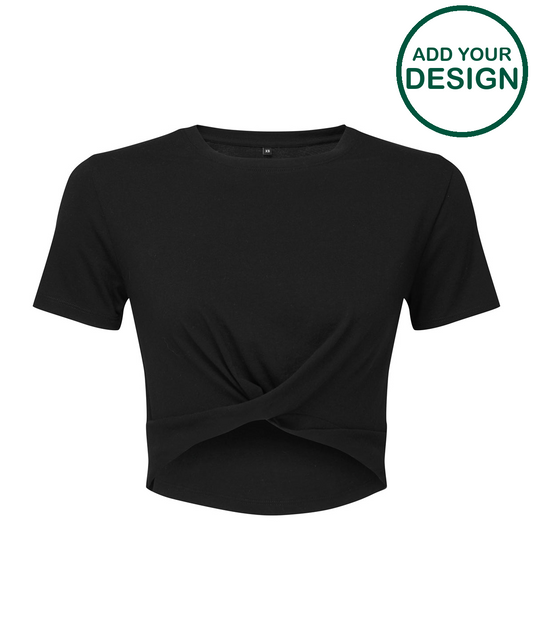 Womens TriDri® twist crop top