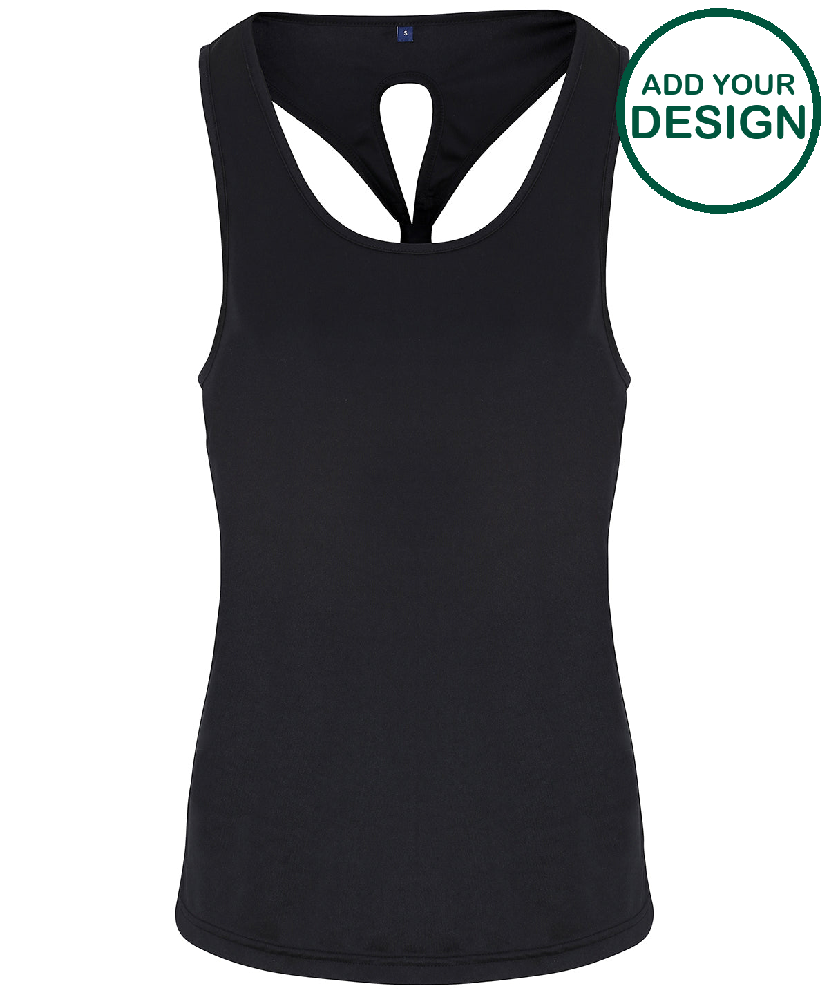 Women's TriDri® yoga knot vest