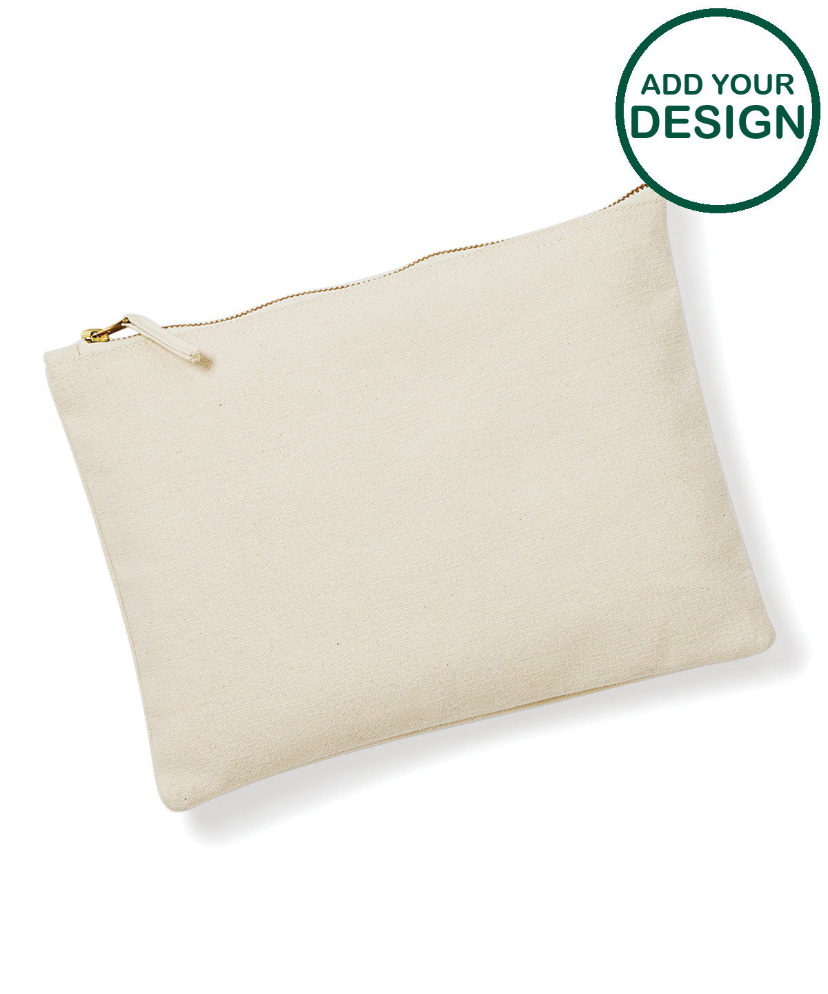 Canvas accessory pouch