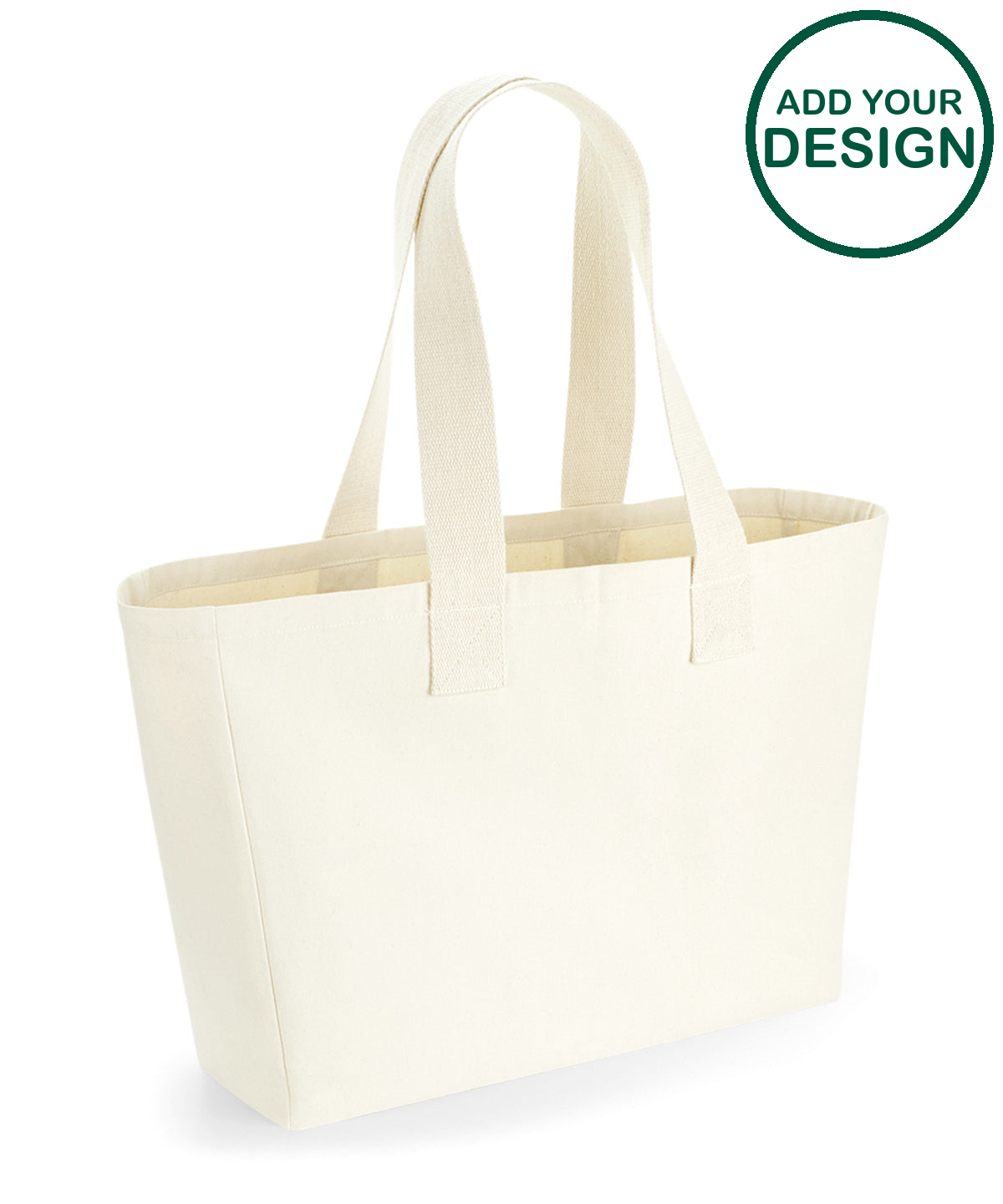 Everyday canvas tote