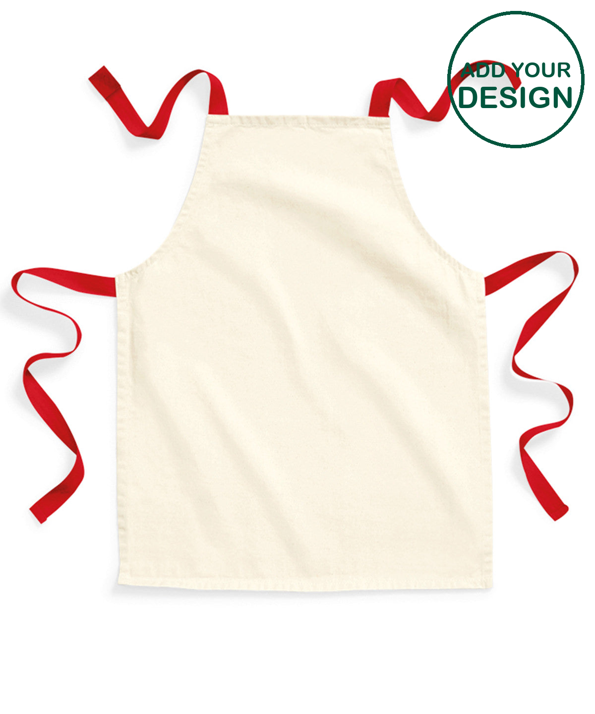 Fairtrade cotton junior craft apron
