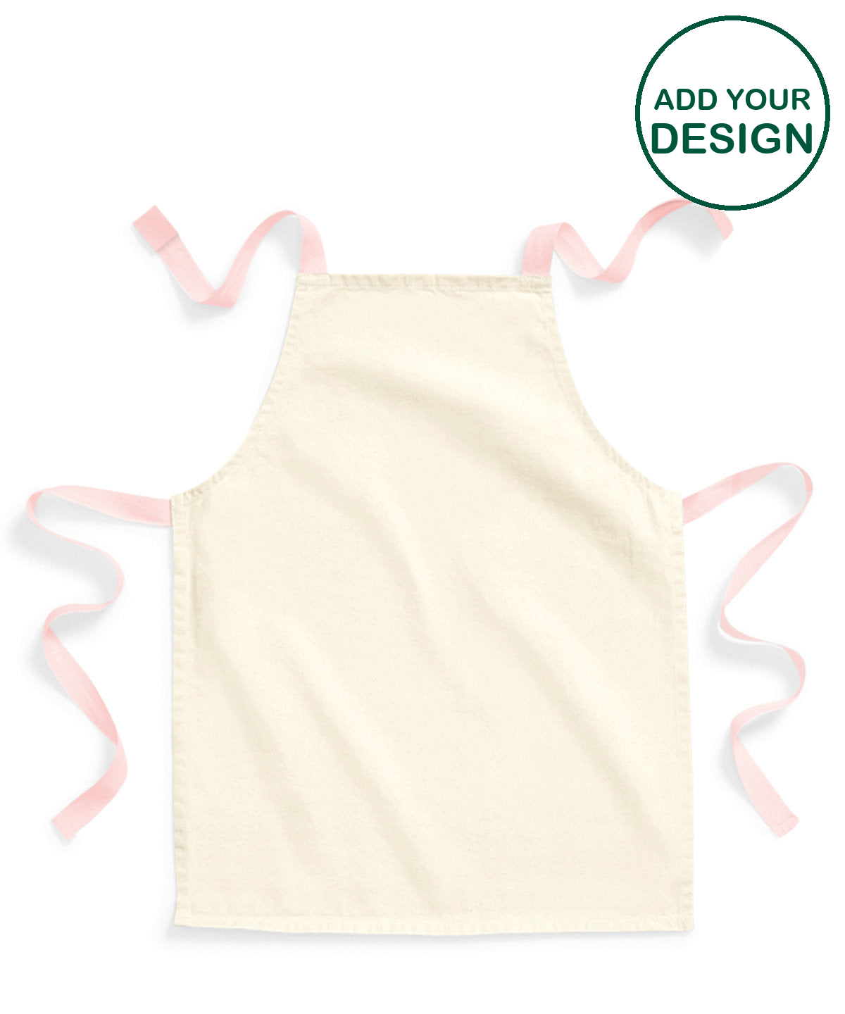 Fairtrade cotton junior craft apron