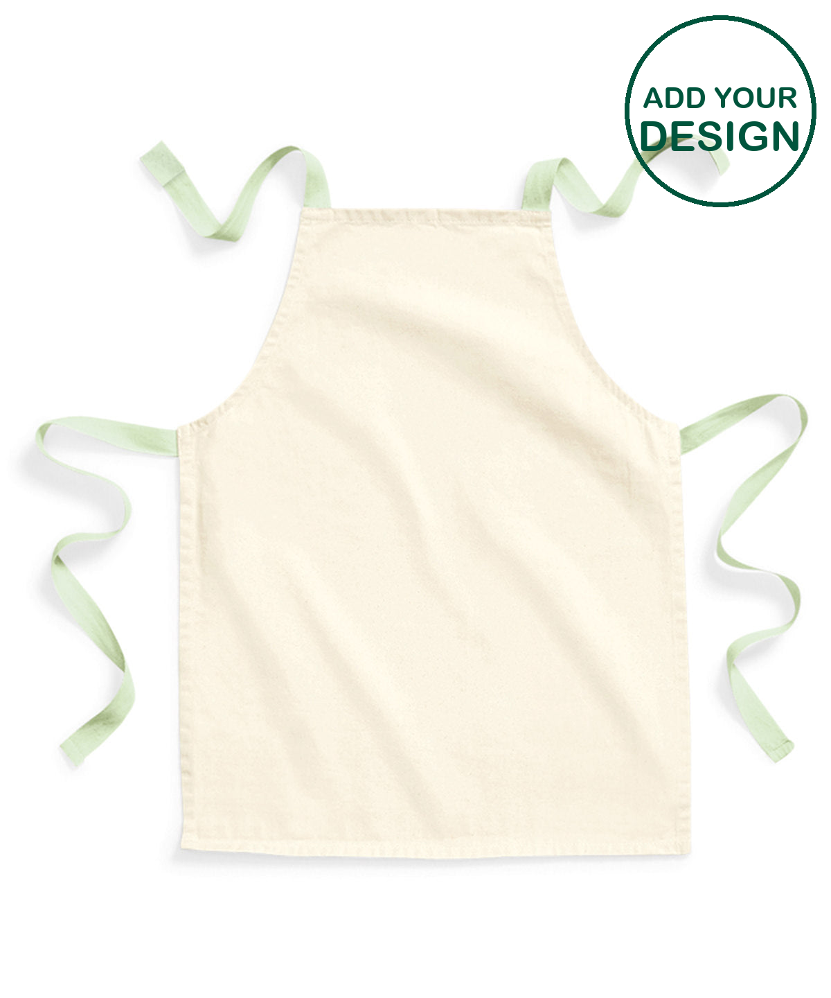 Fairtrade cotton junior craft apron