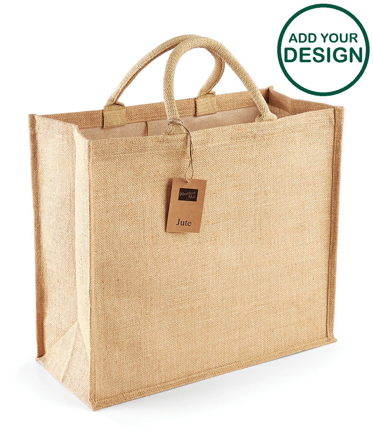 Jute jumbo shopper