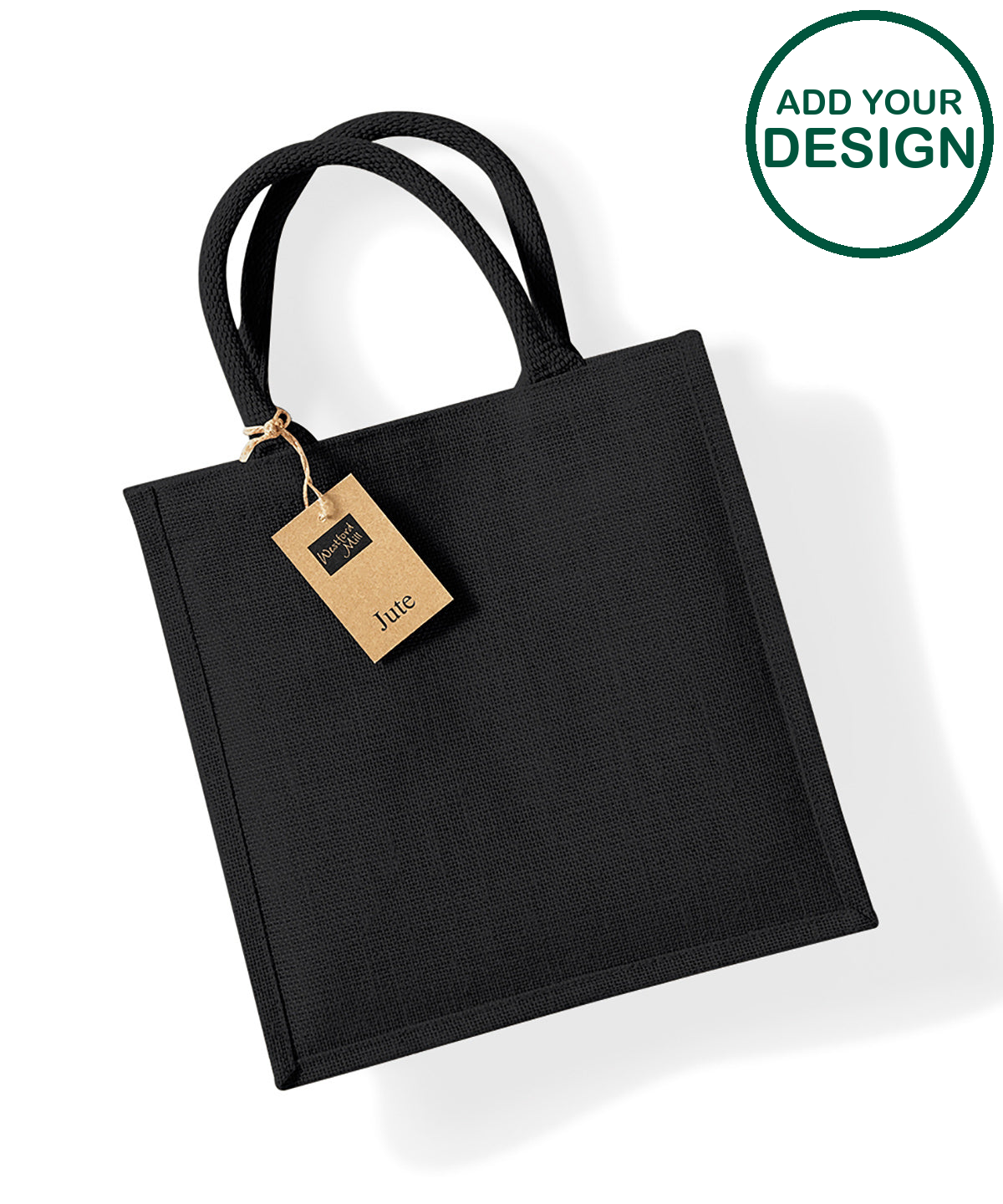 Jute midi tote
