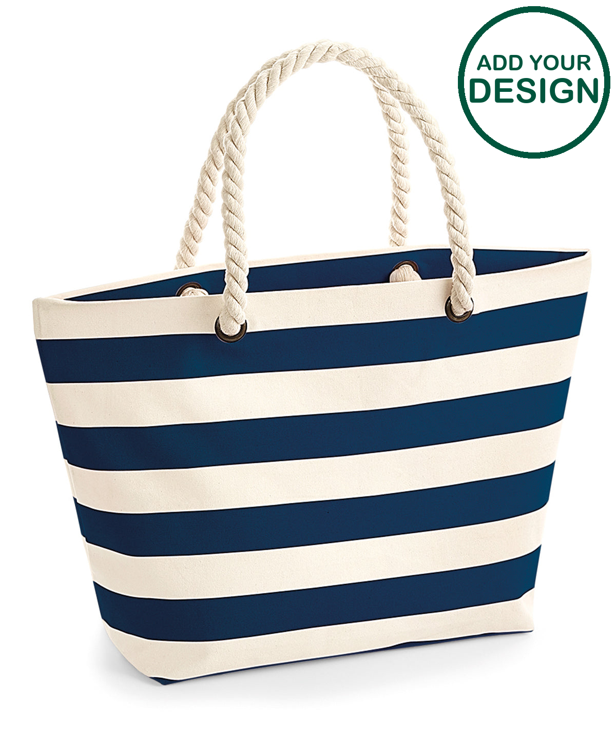 Nautical beach bag