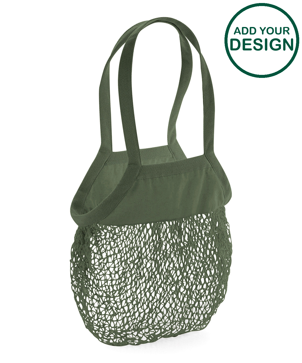 Organic cotton mesh grocery bag