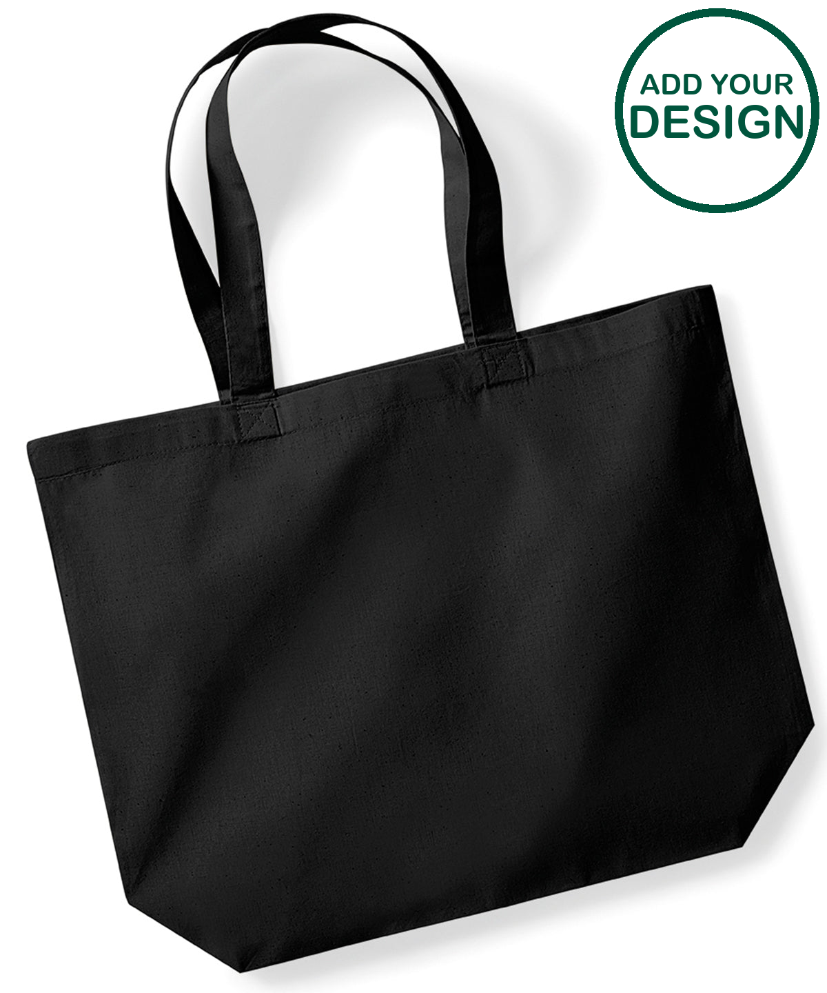 Organic premium cotton maxi tote