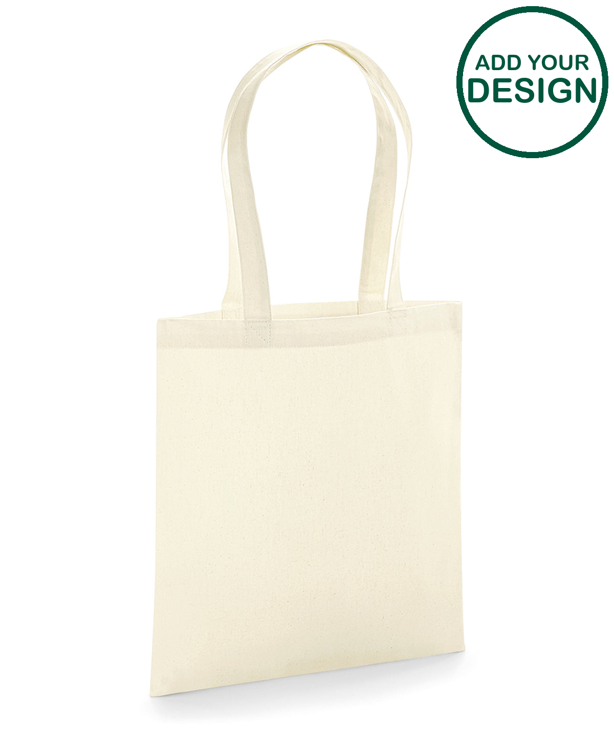 Organic premium cotton tote