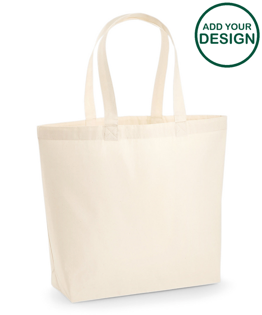 Premium cotton maxi tote