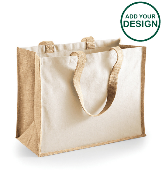 Printers jute classic shopper
