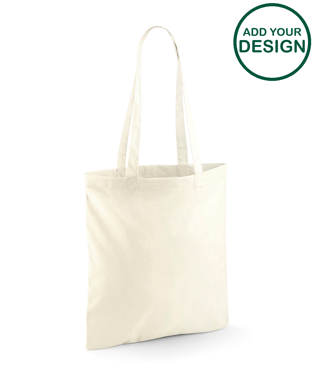 Recycled cotton tote