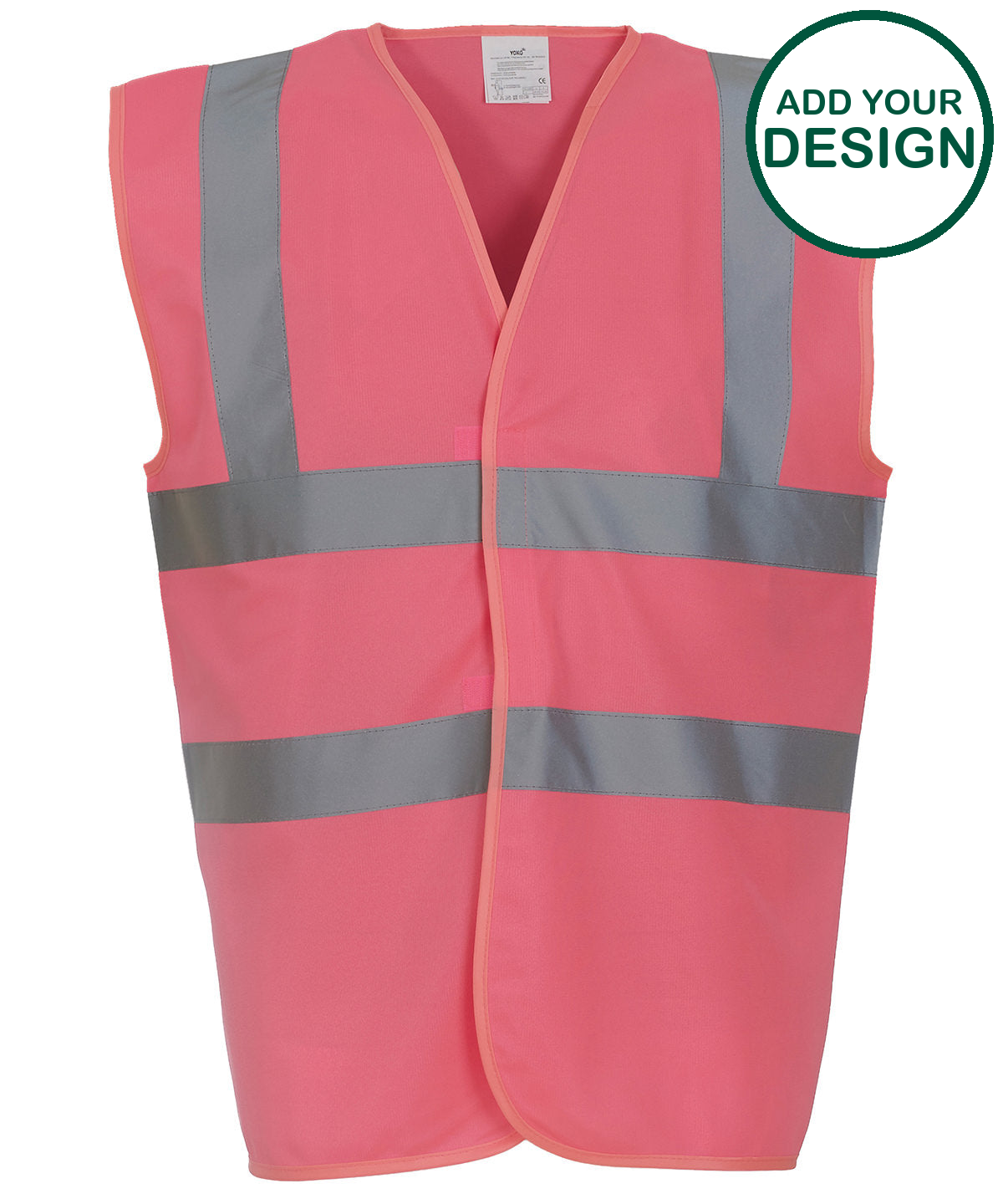 Hi-vis 2-band-and-braces waistcoat (HVW100)