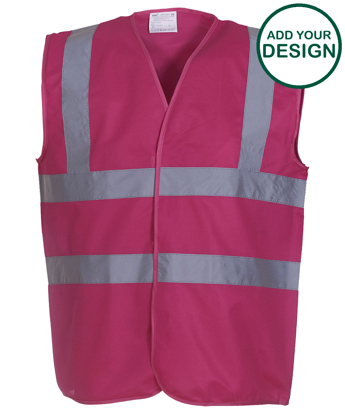 Hi-vis 2-band-and-braces waistcoat (HVW100)