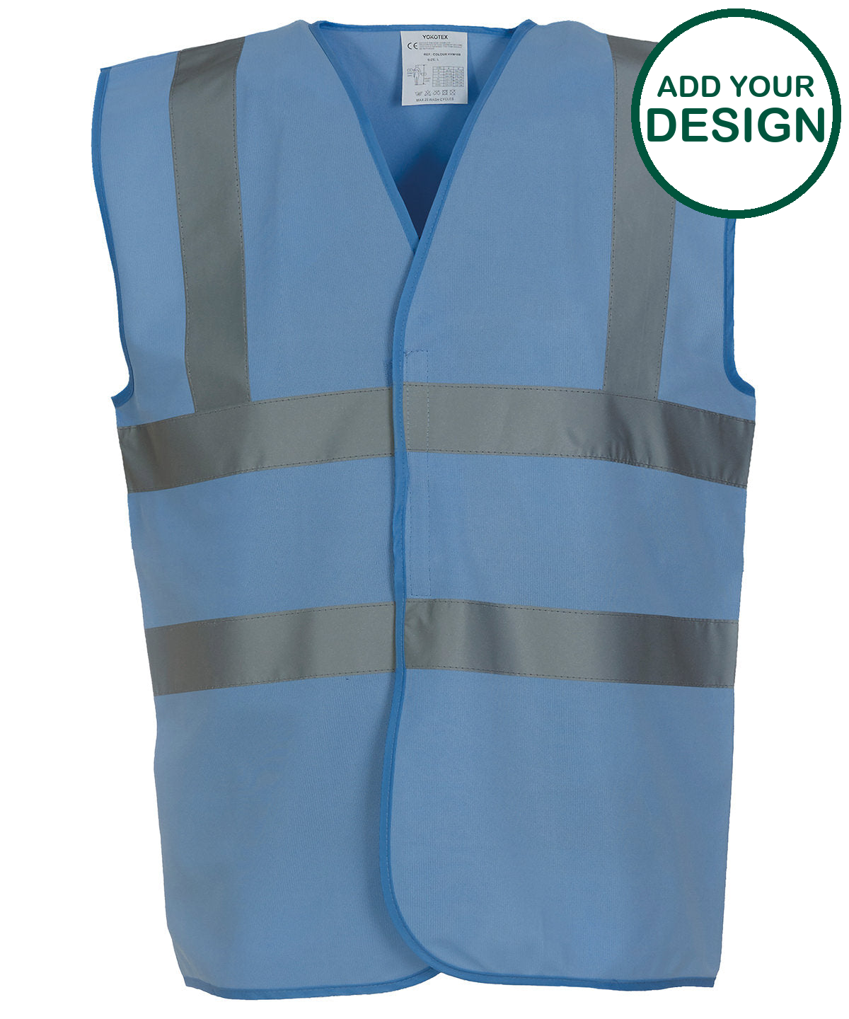 Hi-vis 2-band-and-braces waistcoat (HVW100)