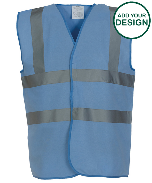 Hi-vis 2-band-and-braces waistcoat (HVW100)