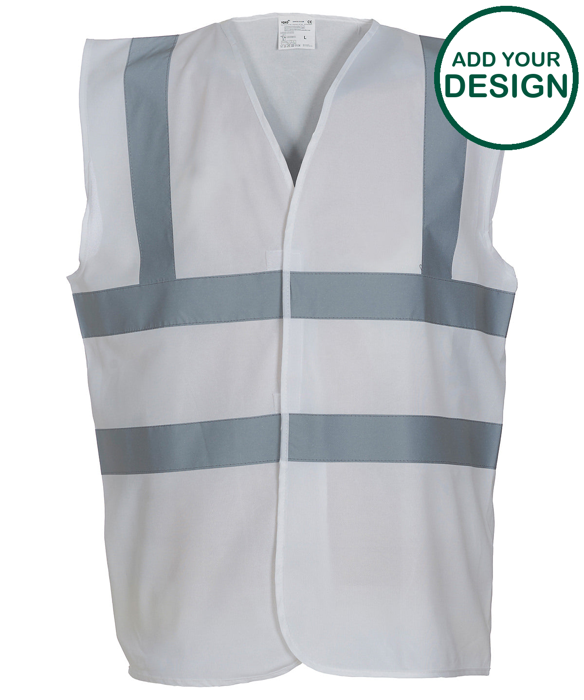Hi-vis 2-band-and-braces waistcoat (HVW100)