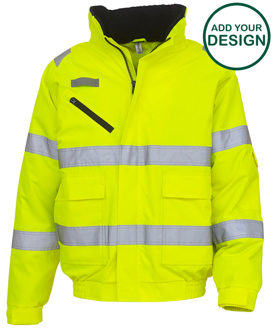 Hi-vis fontaine flight jacket (HVP209)