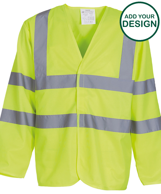 Hi-vis long sleeve waistcoat (HVJ200)