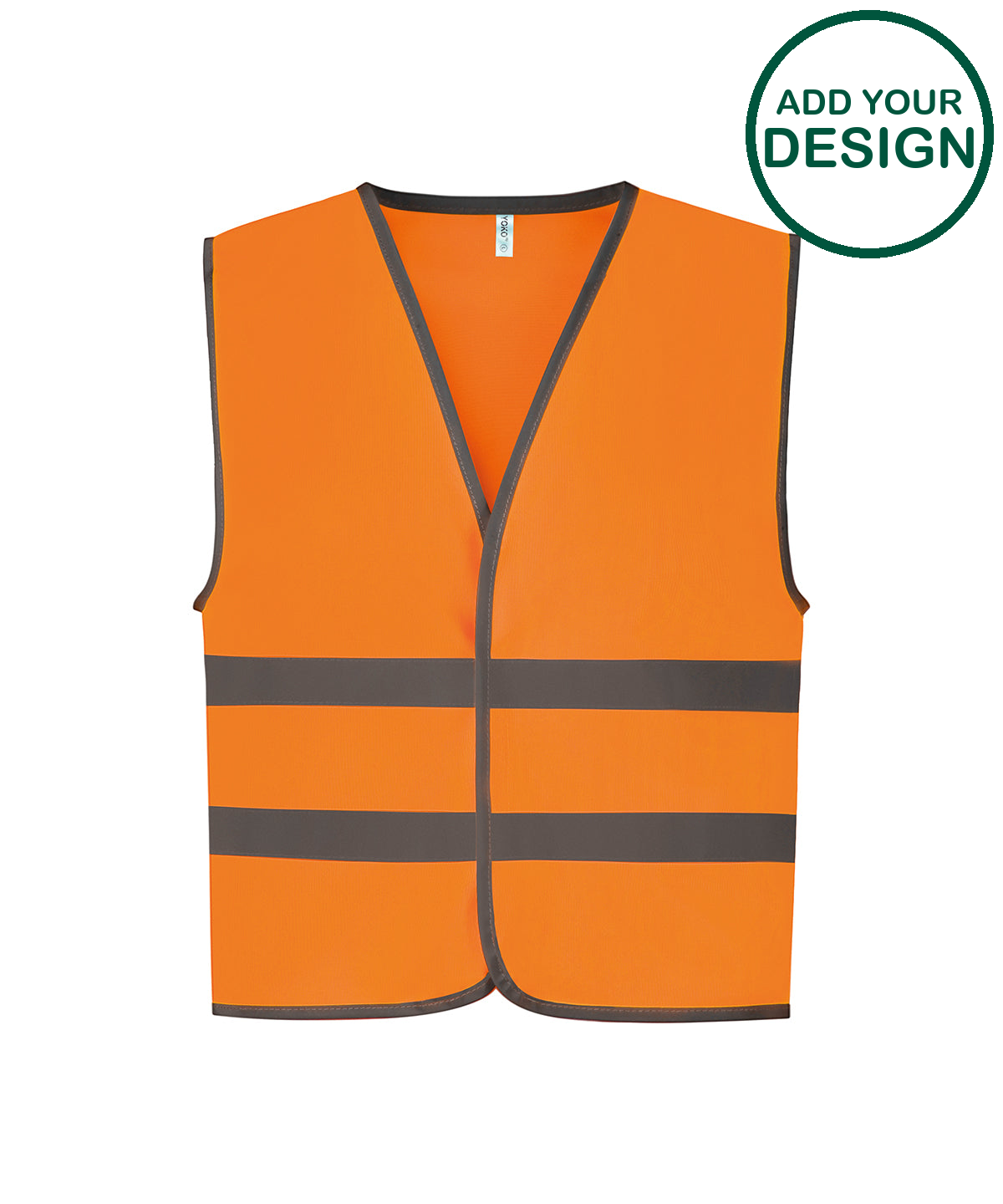 Hi-vis reflective border kids waistcoat (HVW102CH)