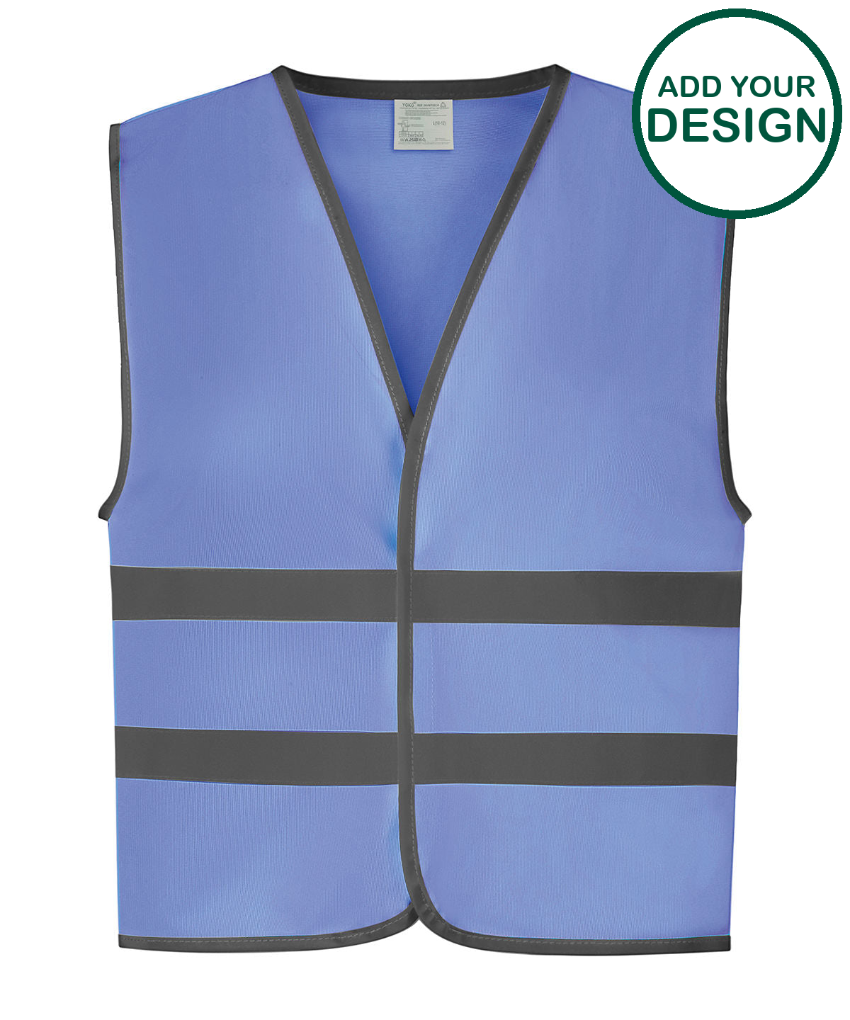 Hi-vis reflective border kids waistcoat (HVW102CH)