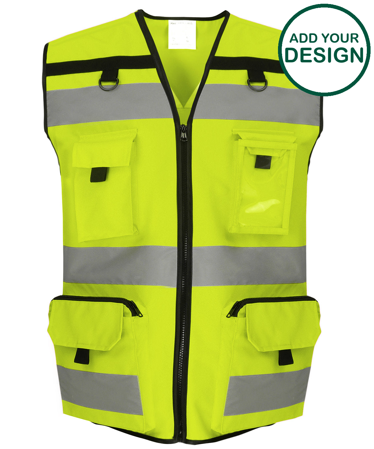 Hi-vis ripstop tool vest (HVW108)