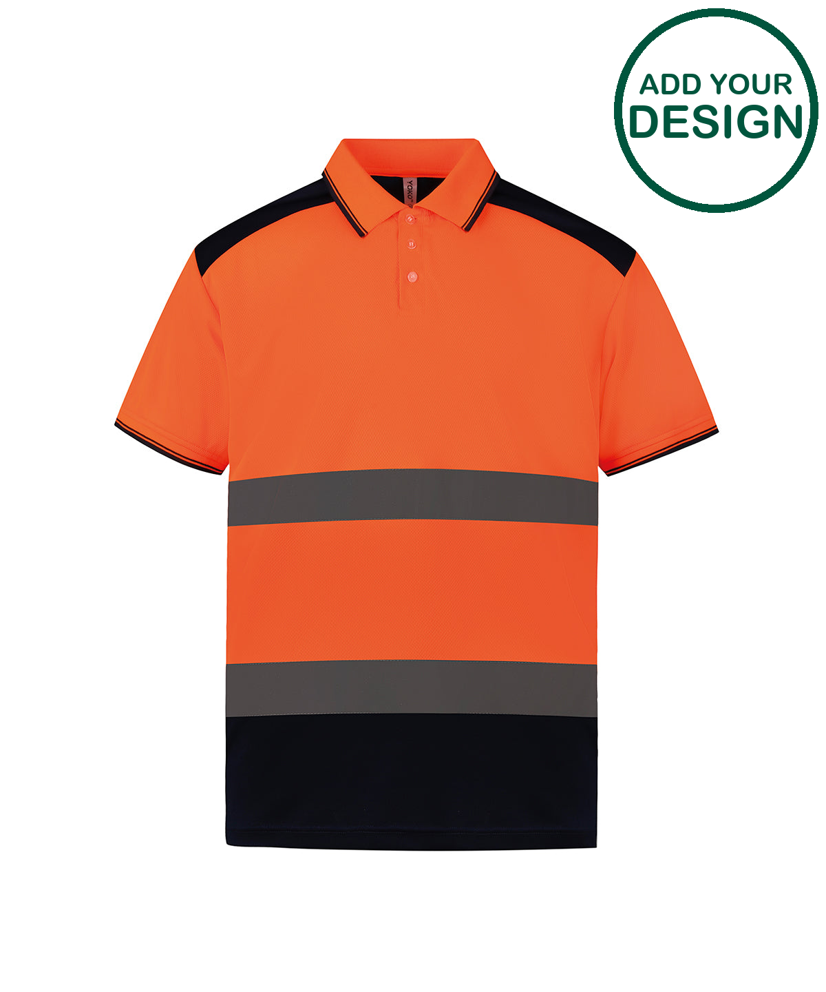 Hi-vis two-tone polo shirt (HVJ220)