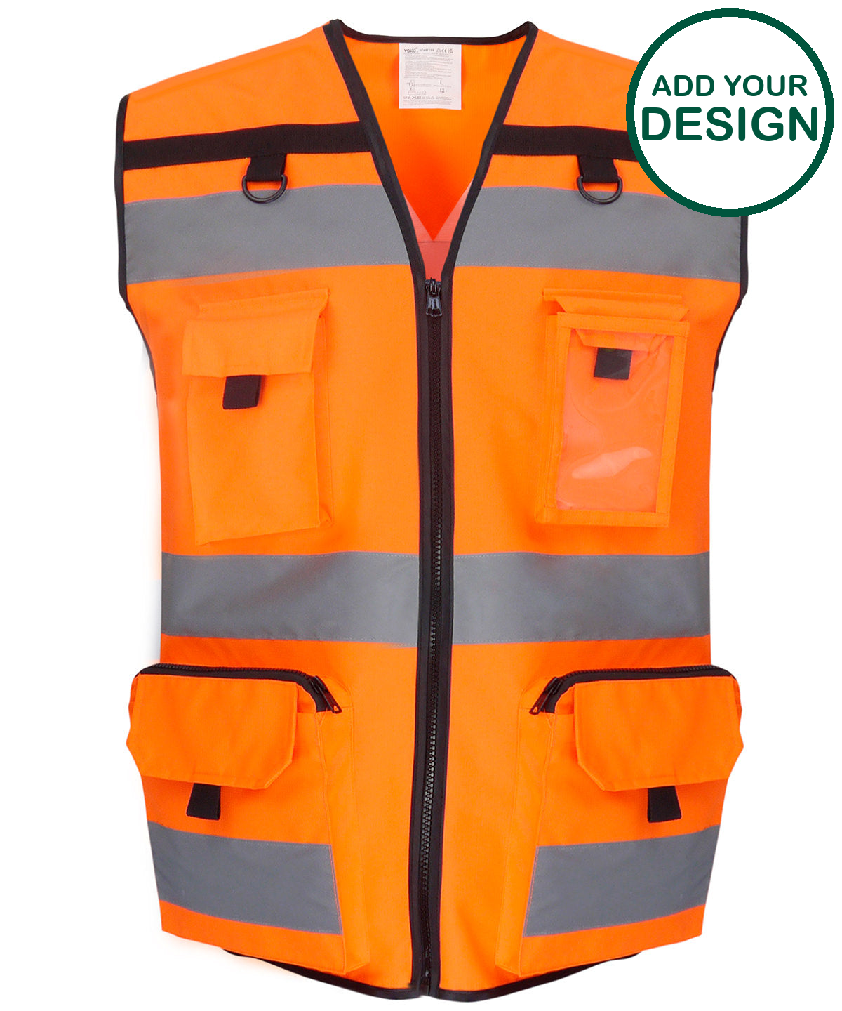 Hi-vis ripstop tool vest (HVW108)
