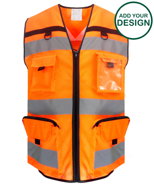 Hi-vis ripstop tool vest (HVW108)