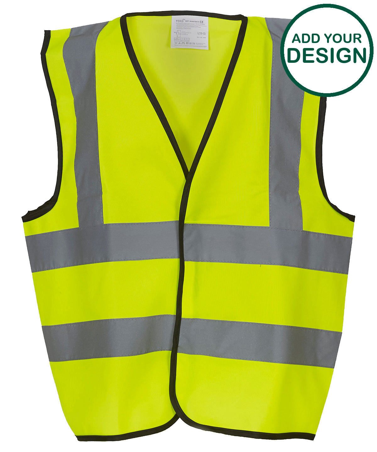 Kids hi-vis 2 b&b waistcoat (HVW100CH)