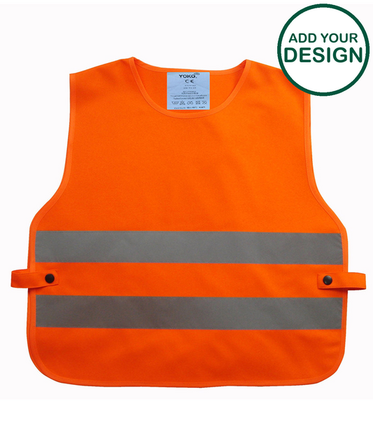 Kids hi-vis 2-band tabard (HVS269CH)