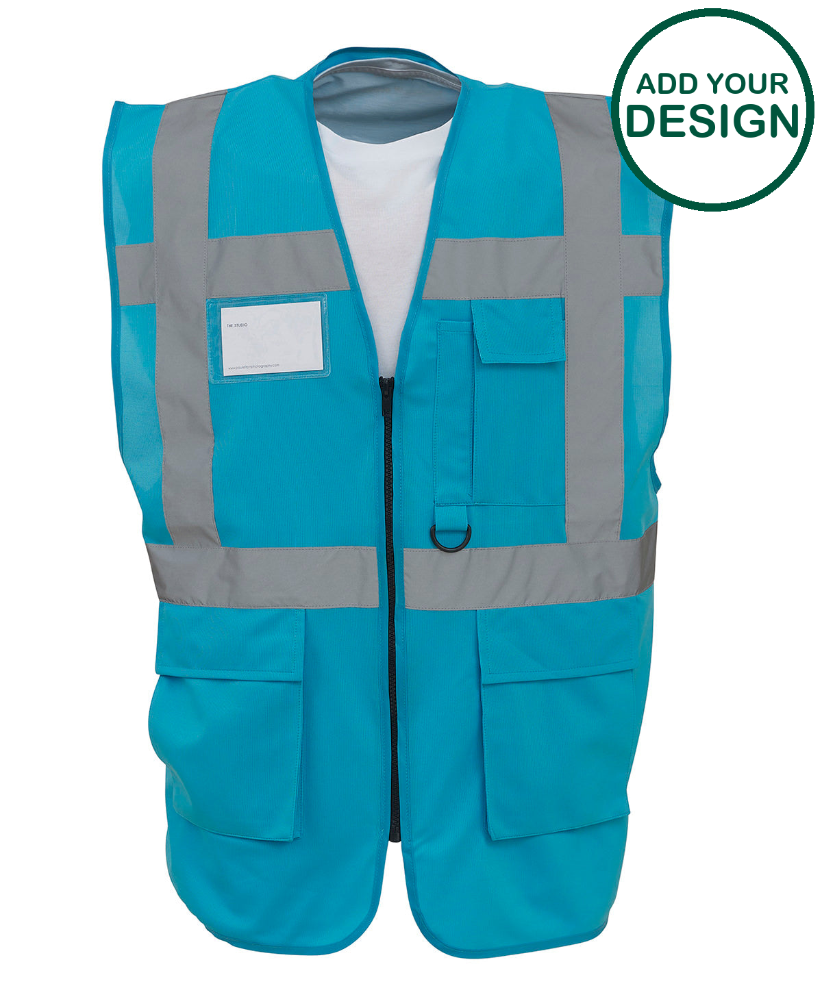 Multifunctional executive hi-vis waistcoat (HVW801)