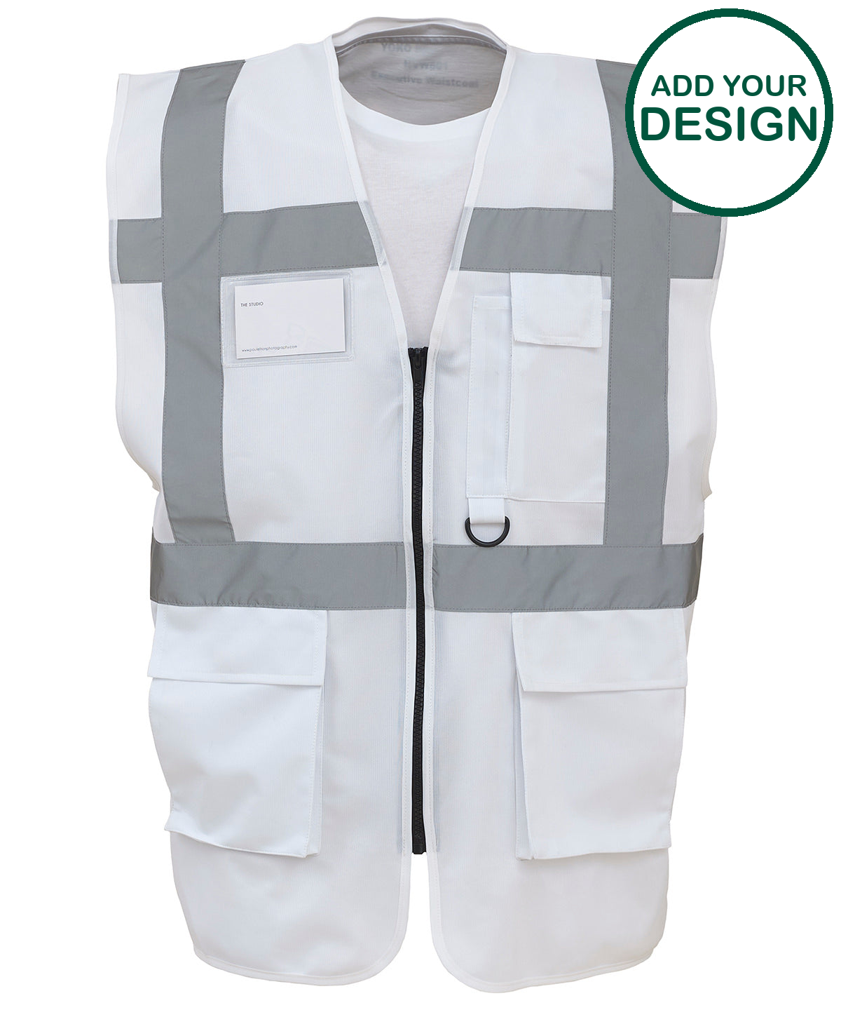 Multifunctional executive hi-vis waistcoat (HVW801)