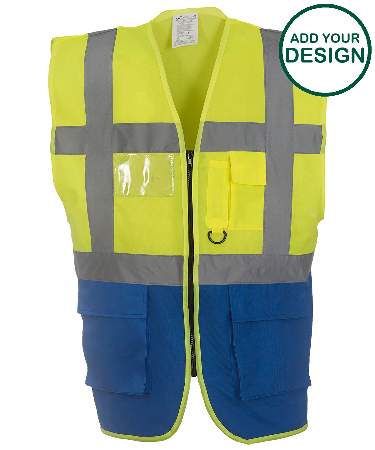 Multifunctional executive hi-vis waistcoat (HVW801)