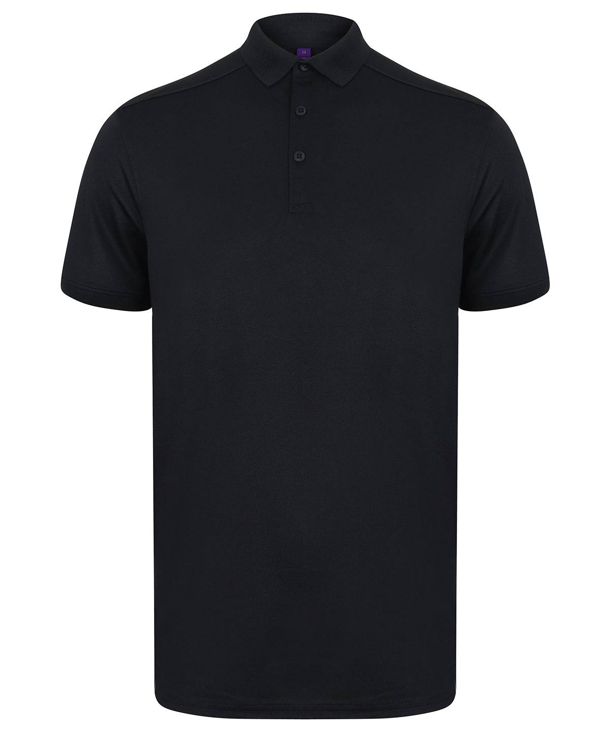 Stretch polo shirt with wicking finish (slim fit)