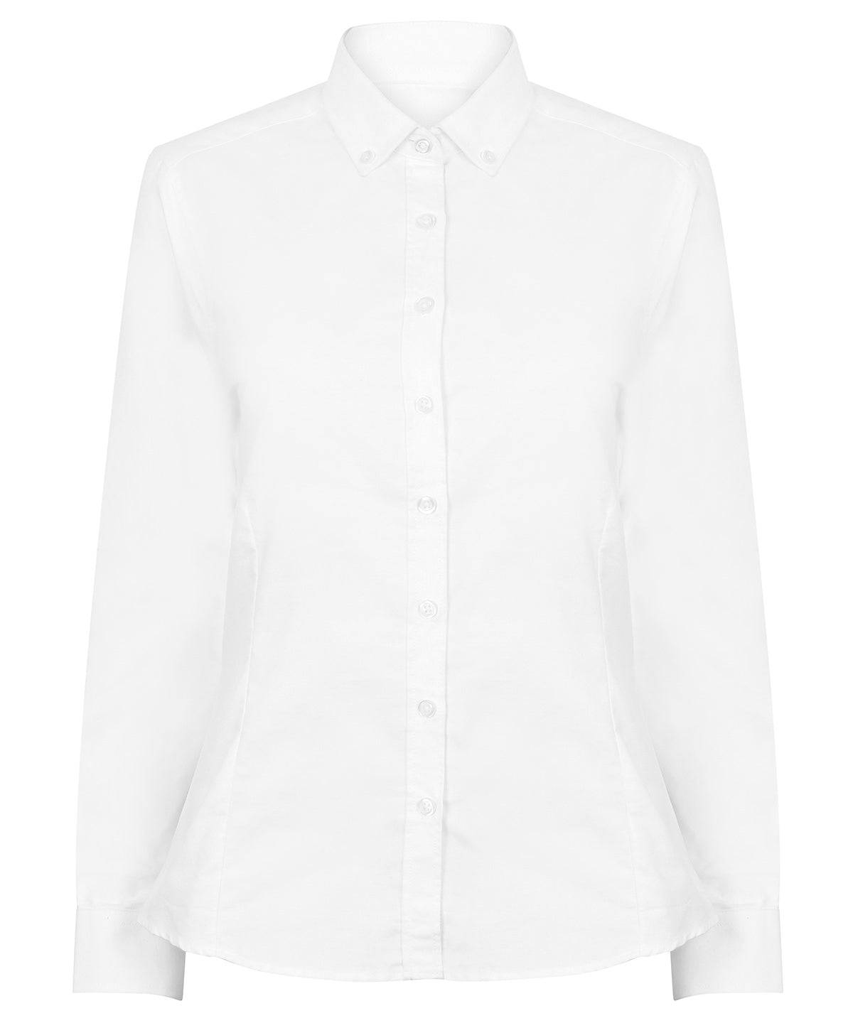 Women's modern long sleeve Oxford shirt