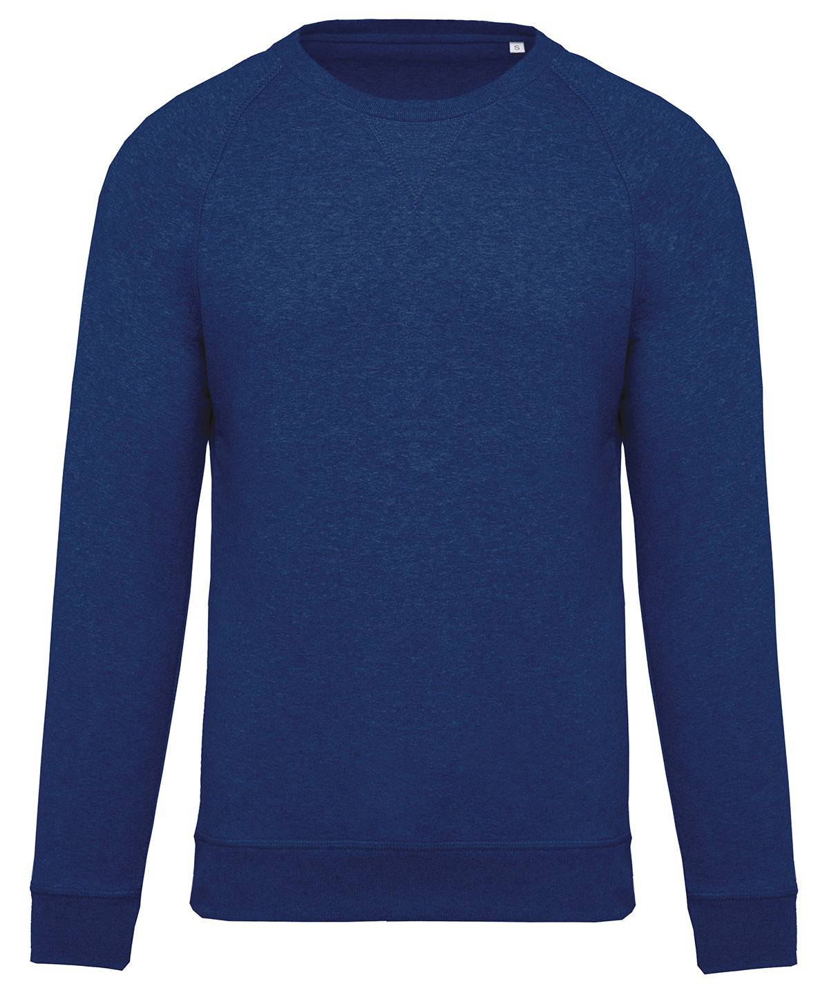 Men's organic cotton crew neck raglan sleeve sweatshirt