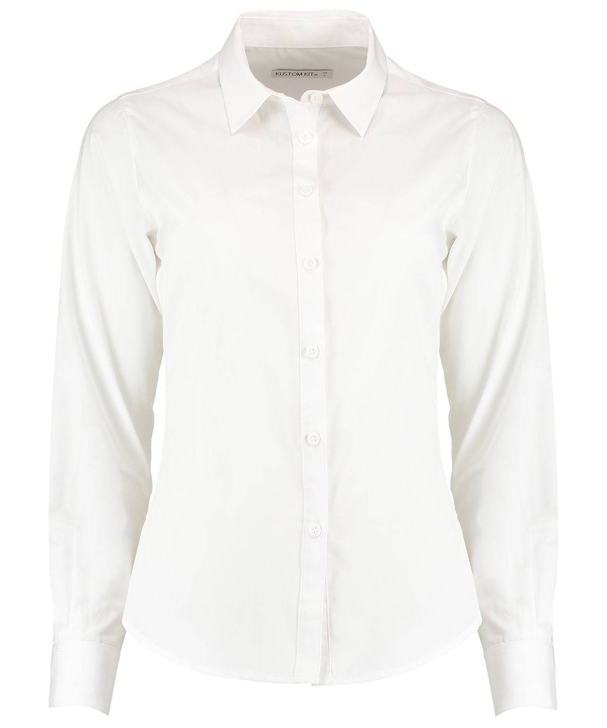 Women's poplin shirt long sleeve