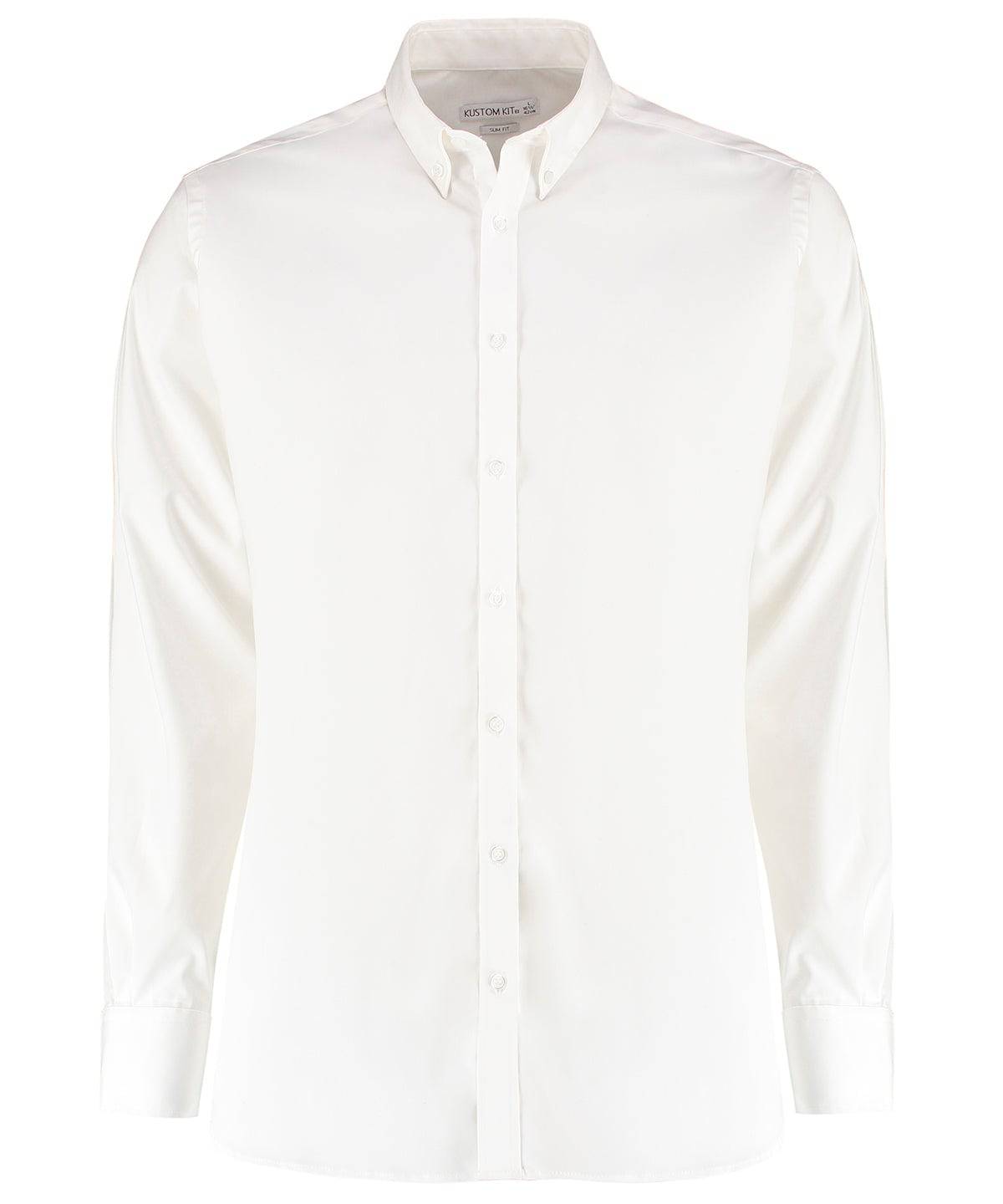 Stretch Oxford shirt long-sleeved (slim fit)