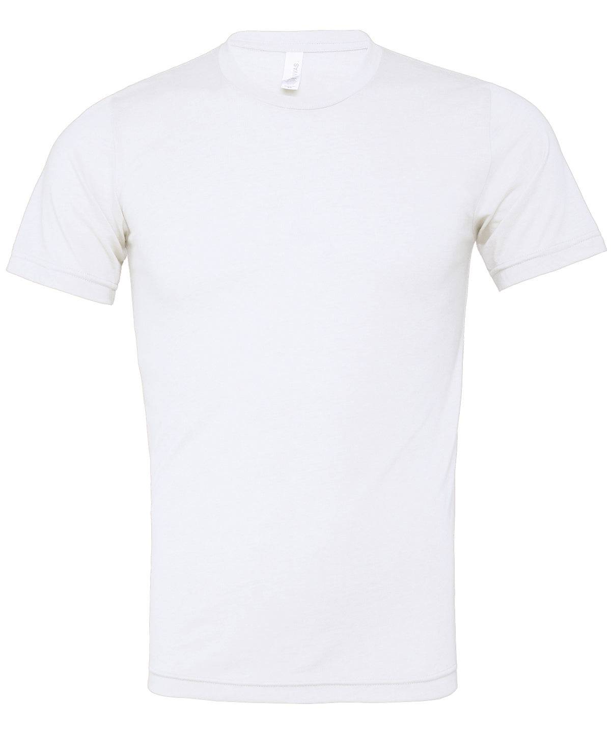 Unisex triblend crew neck t-shirt