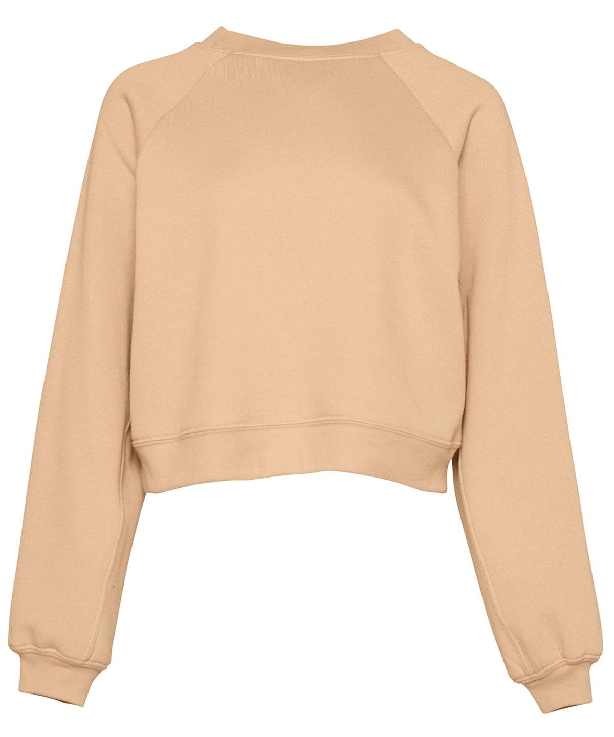 Women's raglan pullover fleece